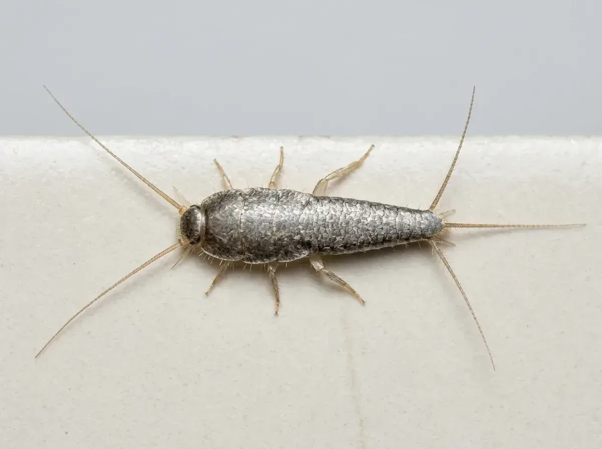 Ezüstös pikkelyke (Lepisma saccharinum)