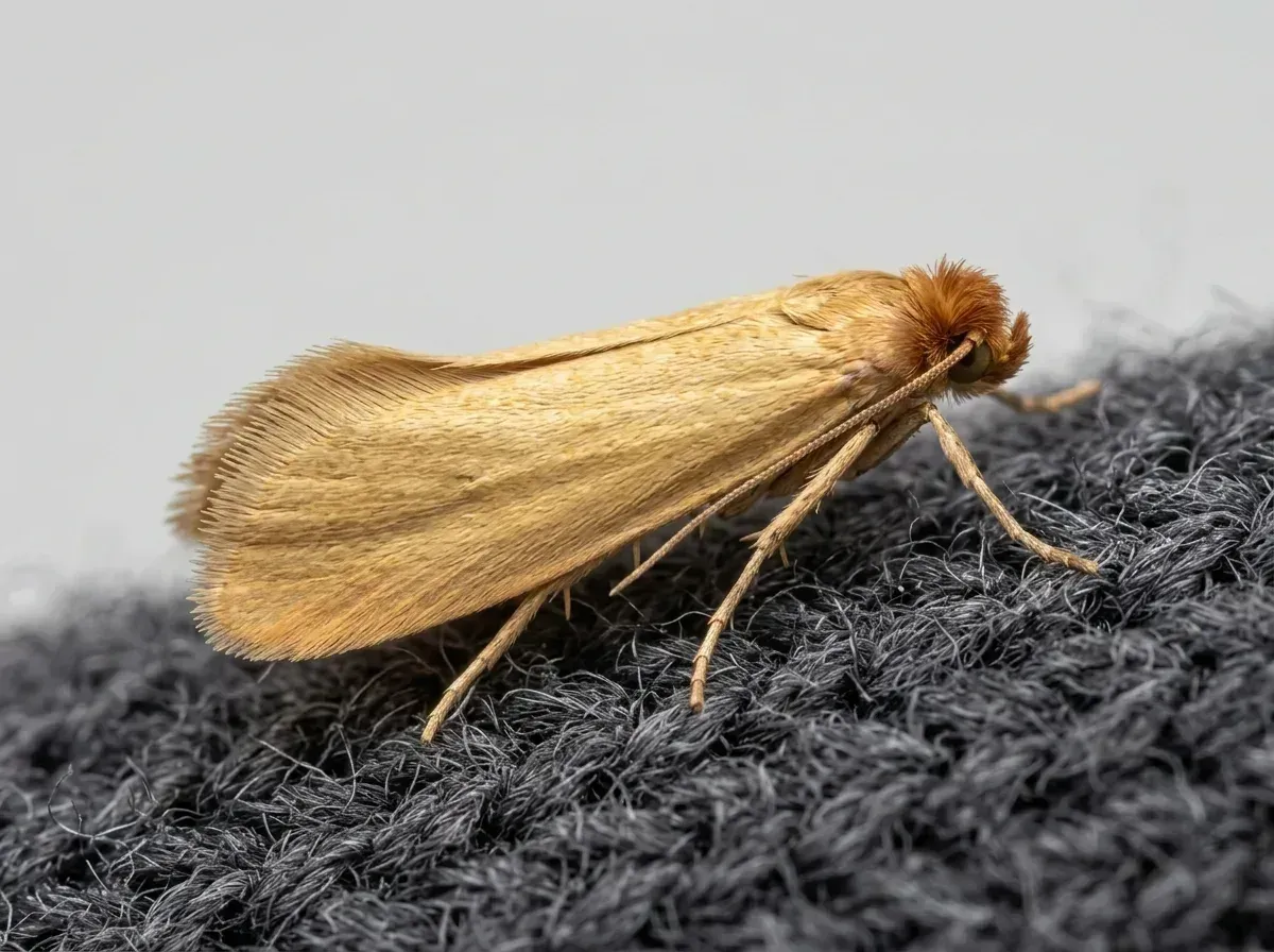 Ruhamoly (Tineola bisselliella · Tinea pellionella)